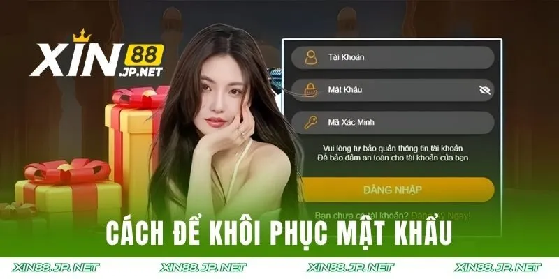 Cách để khôi phục mật khẩu